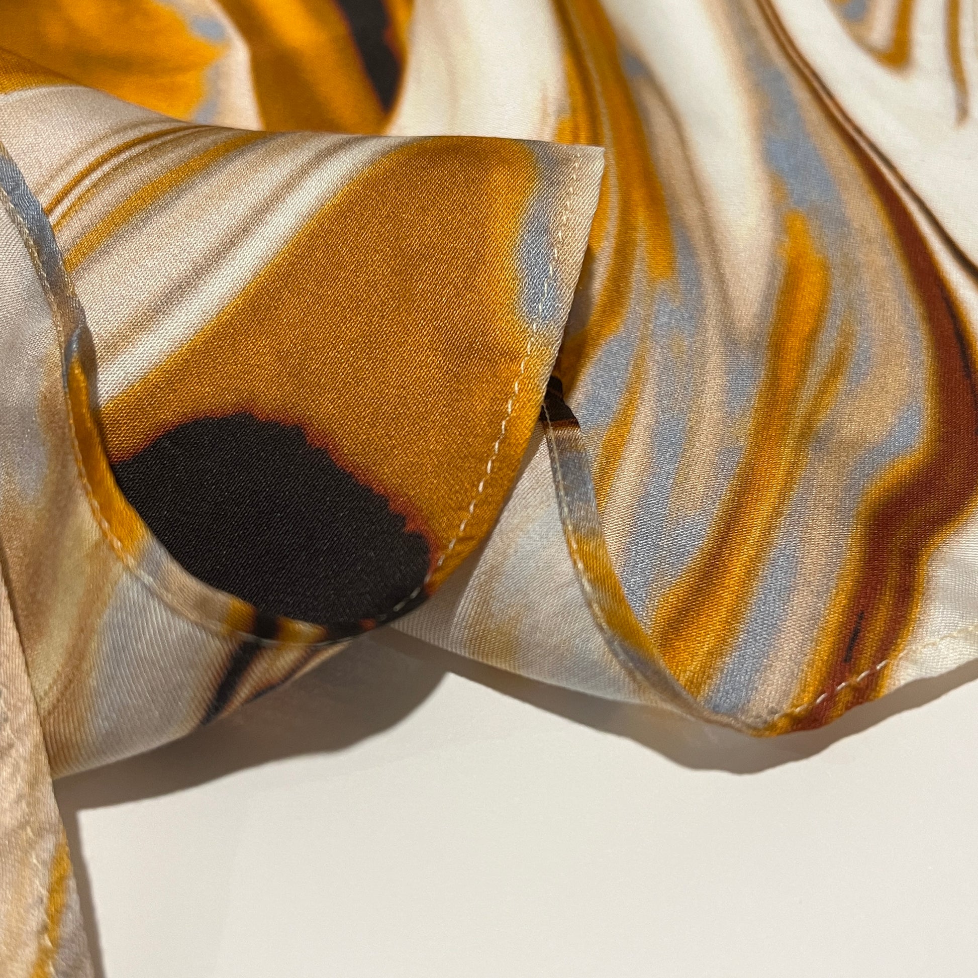 "Il Fiume di Marmo" Signature Neckerchief Scarf by Matrona. Sustainably made in USA.