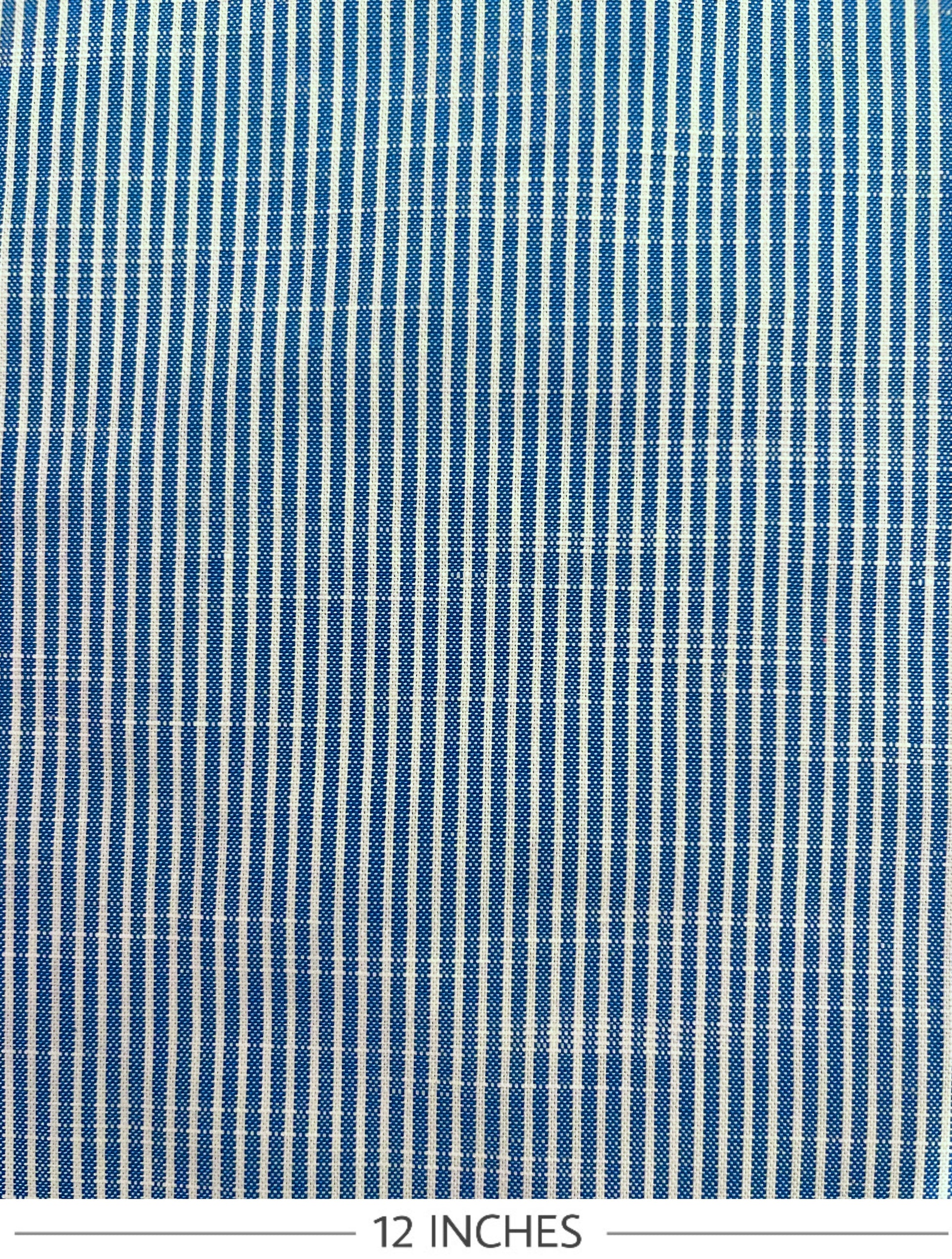 BREE Pinstripe Pattern Irish Linen. Sustainable made in Italy.