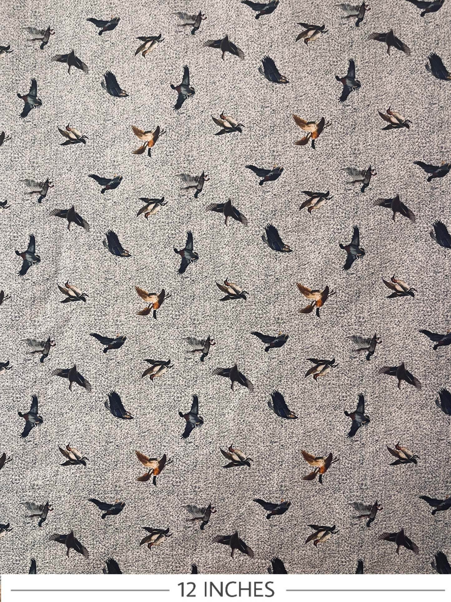 KAI Bird Print Cotton Poplin. Sustainable made in Italy.