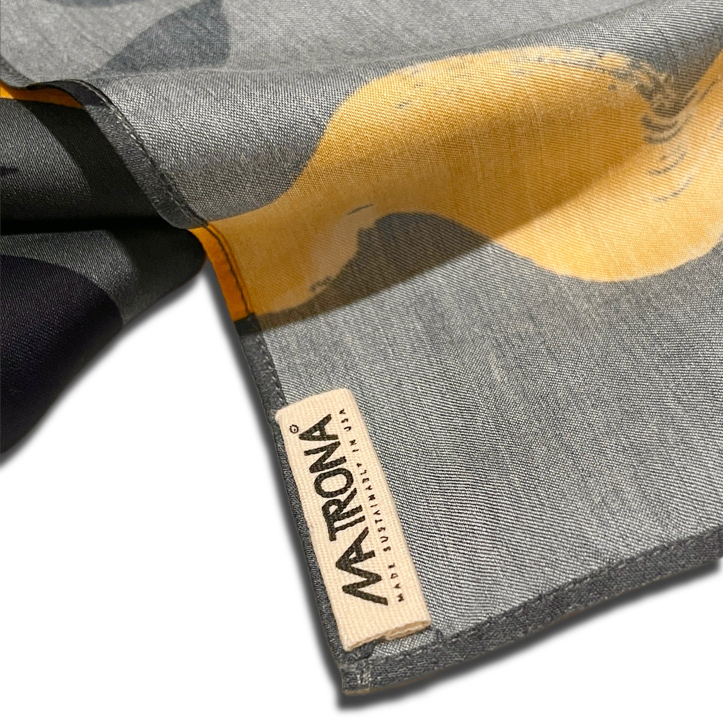 "Le Vent d'Est" Signature Neckerchief Scarf by Matrona. Sustainably made in USA.